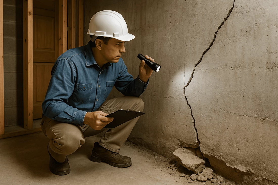 What a Home Inspector Looks for in the Foundation and Structure